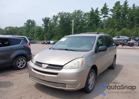 2005 Toyota Sienna Le z USA, uszkodzony, nr VIN 5TDBA23CX5S043286